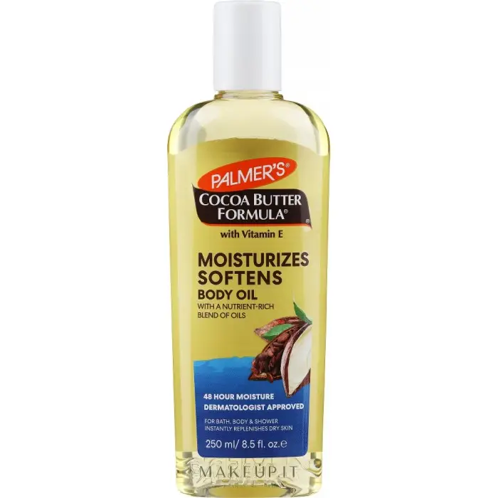 Palmer’s Mani e corpo burro di cacao Formula olio idratante corpo per pelli secche 250 ml