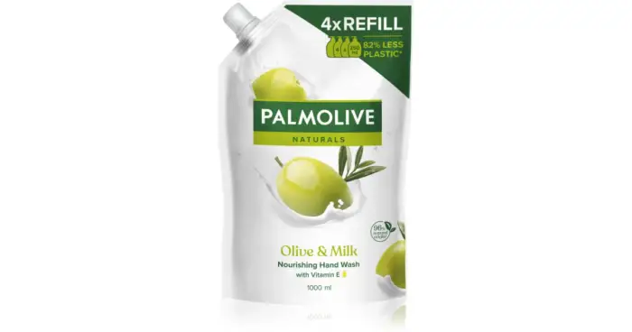 Palmolive Naturals latte e oliva sapone liquido naturale mani ricarica 1000 ml