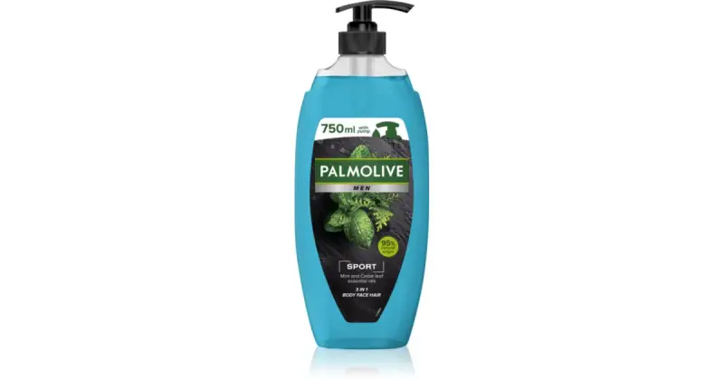 Palmolive Sport gel doccia rivitalizzante per uomo con dosatore 750 ml