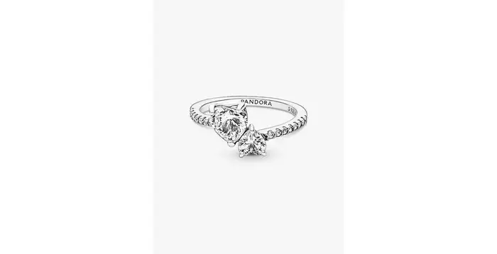 PANDORA Anello Unione di Cuori