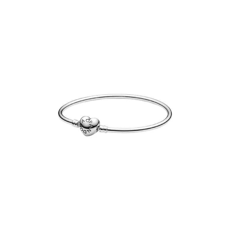 PANDORA Bracciale Moments Rigido Con Chiusura A Cuore
