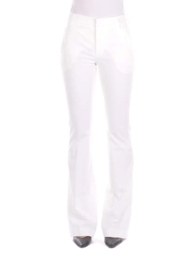 DONDUP Pantalone Donna Bianco Lexi