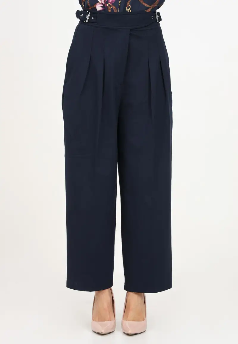 Lauren Ralph Lauren Pantalone elegante blu da donna