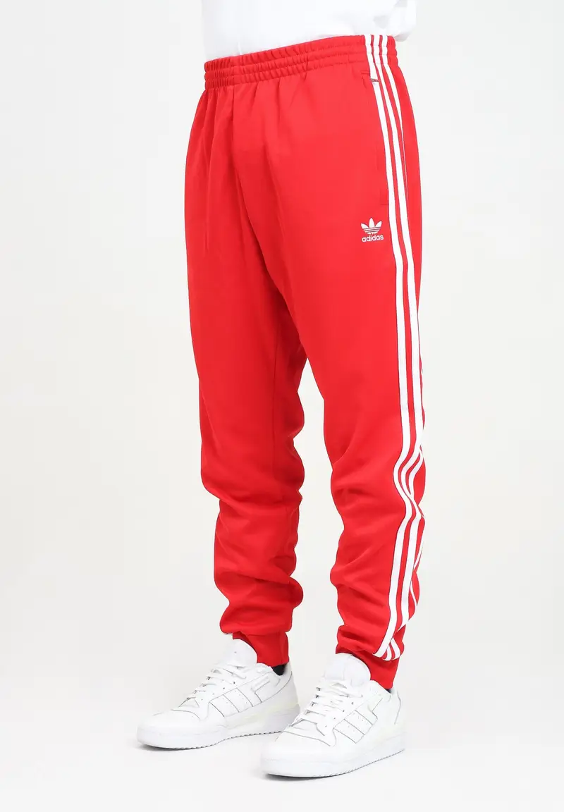 adidas Originals Pantalone sportivo adicolor Classics SST rosso da uomo