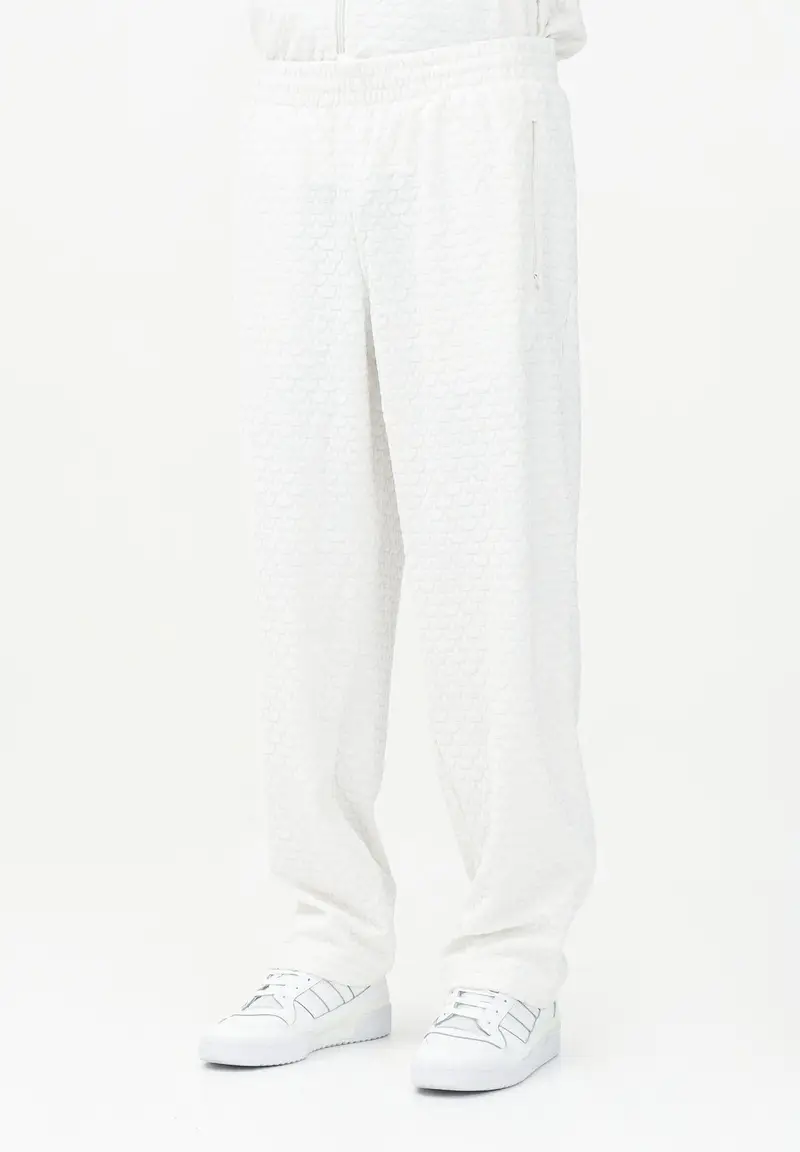 adidas Originals Pantalone sportivo Monogram bianco da uomo