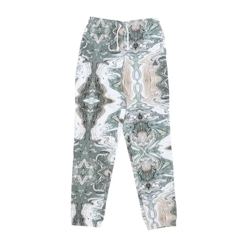 HUF Pantalone Tuta Felpato Donna Swirl Fleece Pant Olive