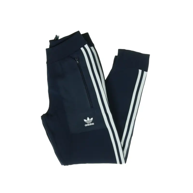 Adidas Pantalone Tuta Felpato Uomo Bf Knit Tp Collegiate Navy