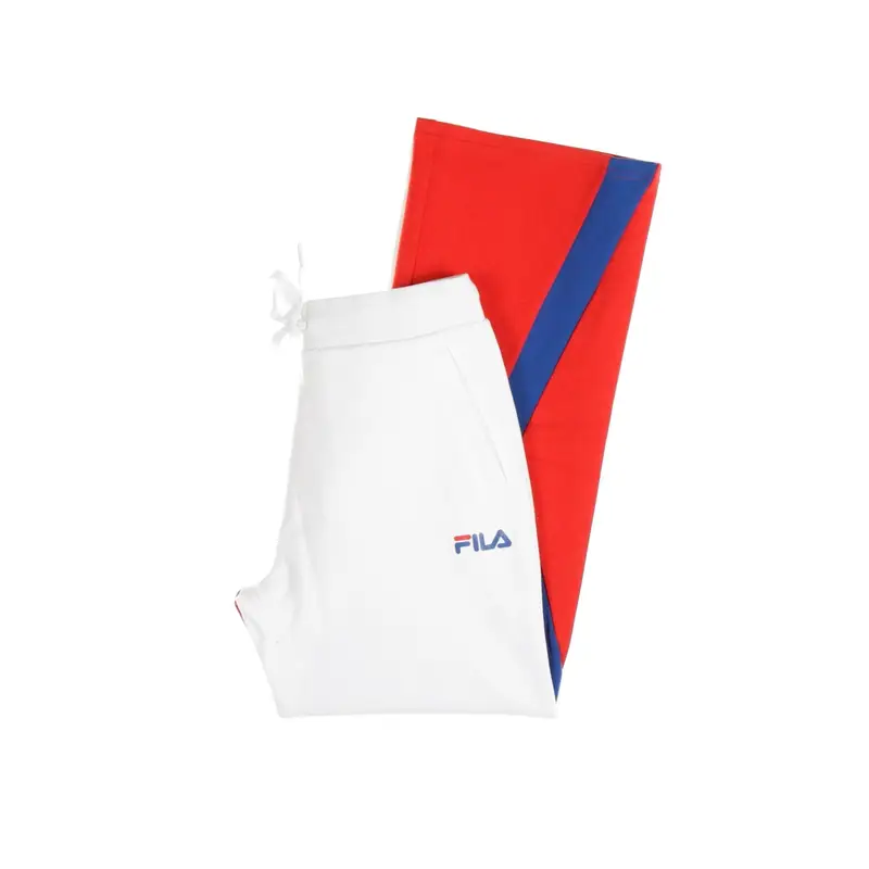 Fila Pantalone Tuta Leggero Donna Sayuri White
