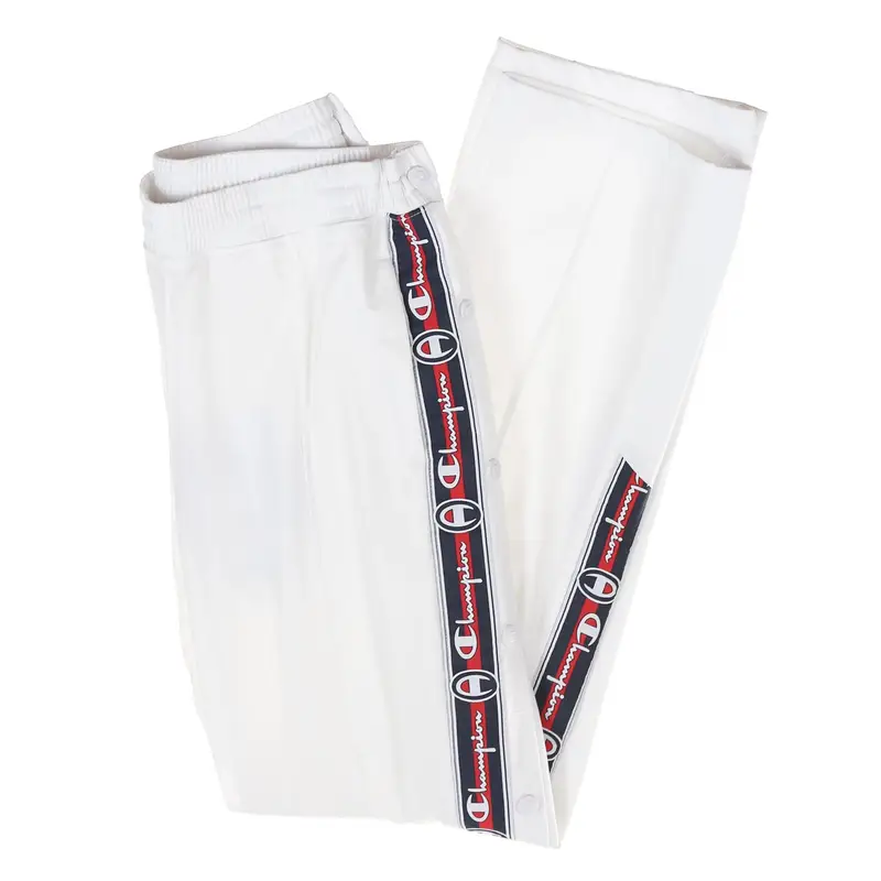 Champion Pantalone Tuta Uomo Long Pants Break Away White