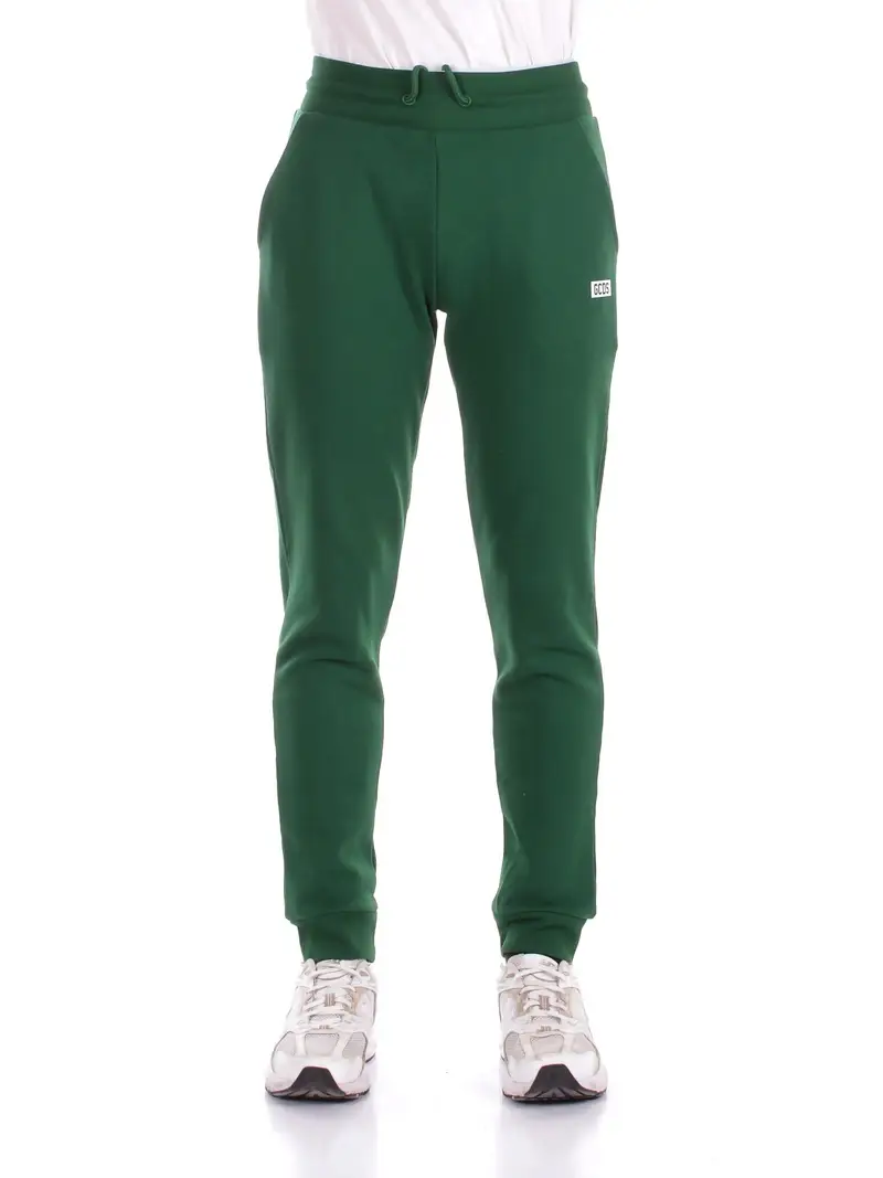 GCDS Pantalone Uomo Green Essentials joggers