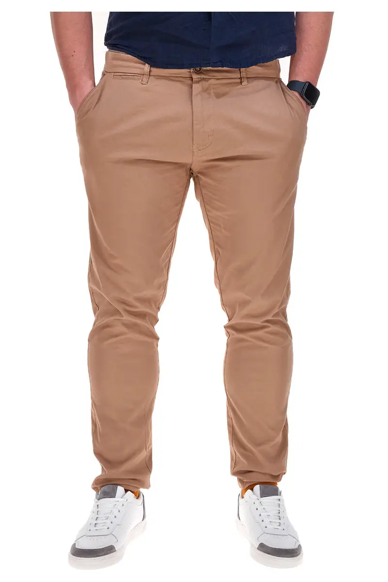 NO LIMITS Pantaloni Beige Cinque Tasche MAPW003S24