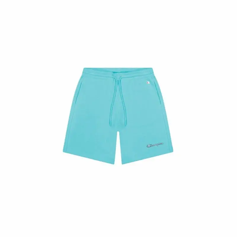 Pantaloni Corti Sportivi da Uomo Champion Script Logo BL Acquamarina | Champion