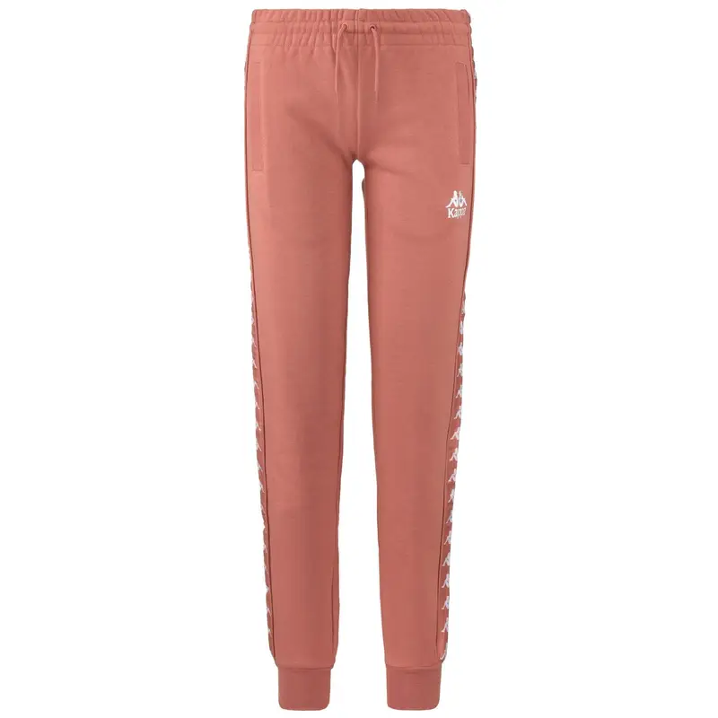 pantaloni da donna in cotone marrone da fitness | Kappa