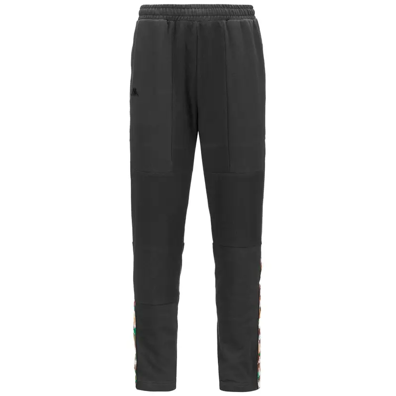 pantaloni da uomo in cotone grigio da fitness | Kappa