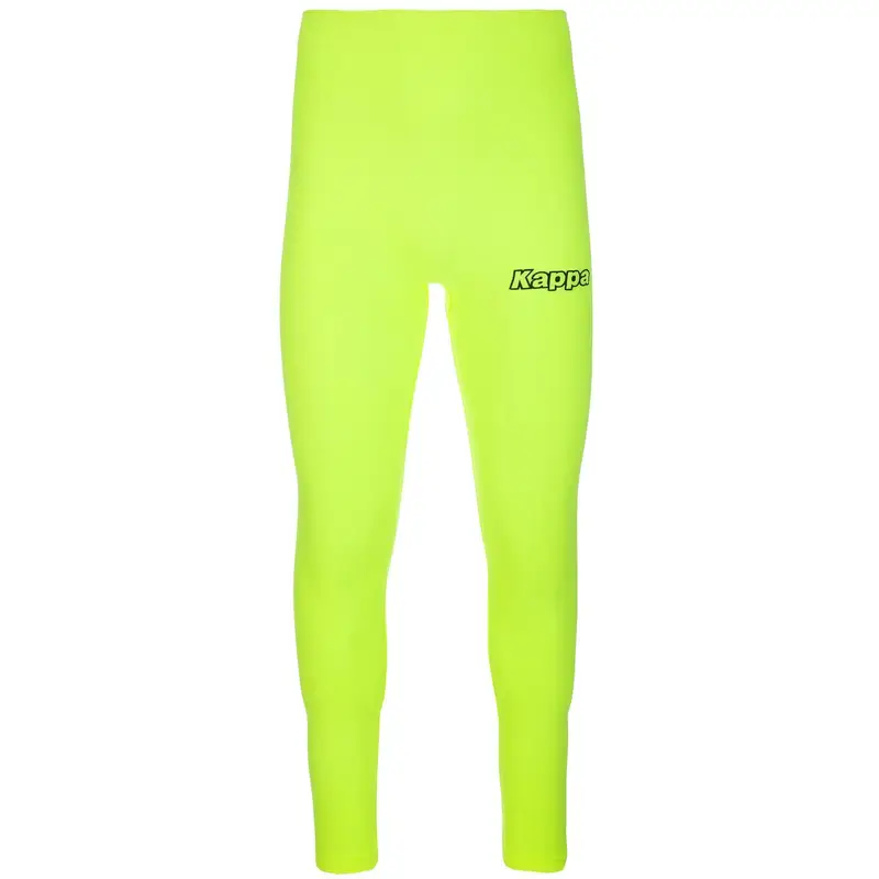 pantaloni da uomo in poliammide giallo da calcio | Kappa