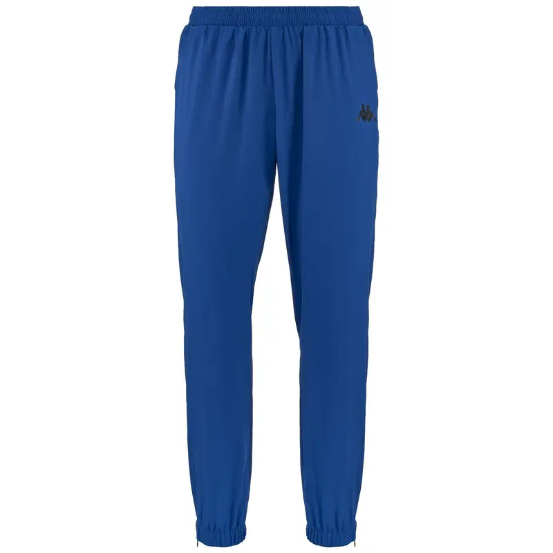 pantaloni da uomo in poliestere blu da fitness | Kappa