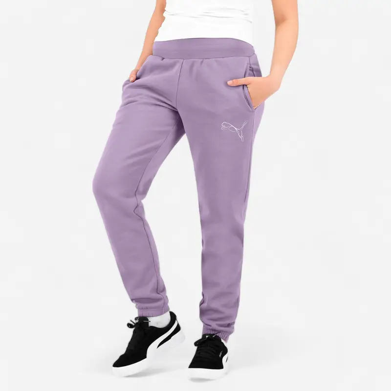 Pantaloni tuta Puma donna regular fit traspiranti lavanda | Puma