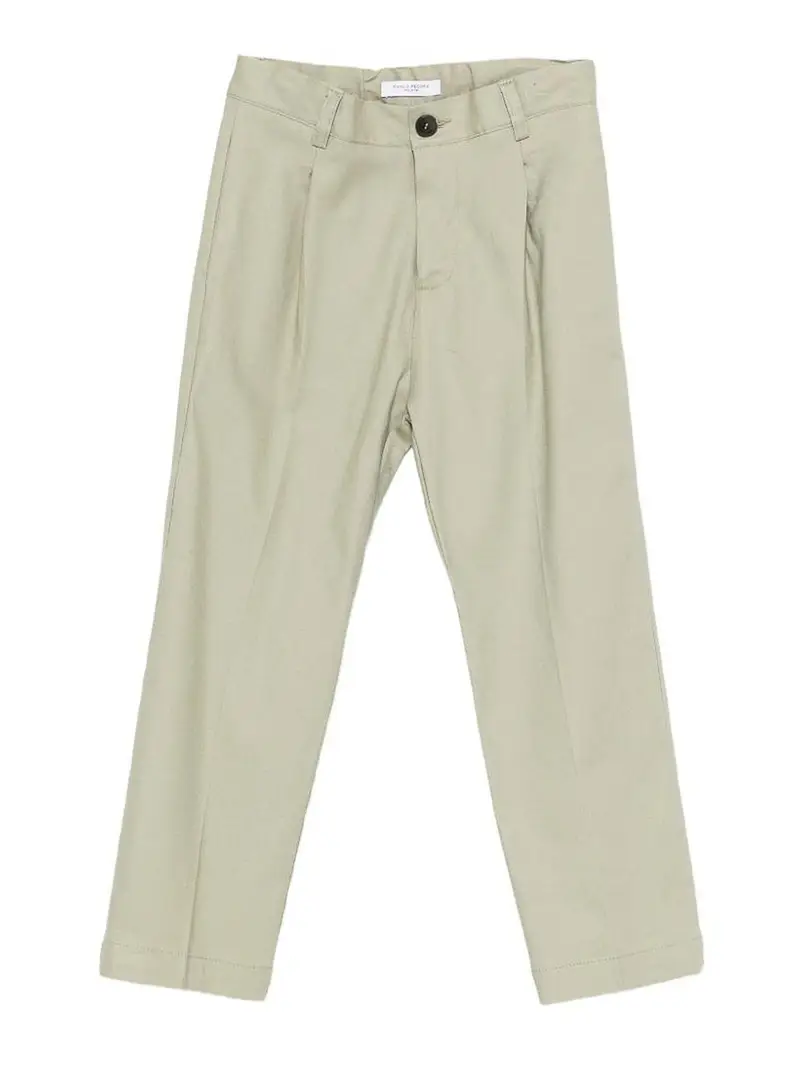 Paolo Pecora Pantaloni classici Verde 4578772