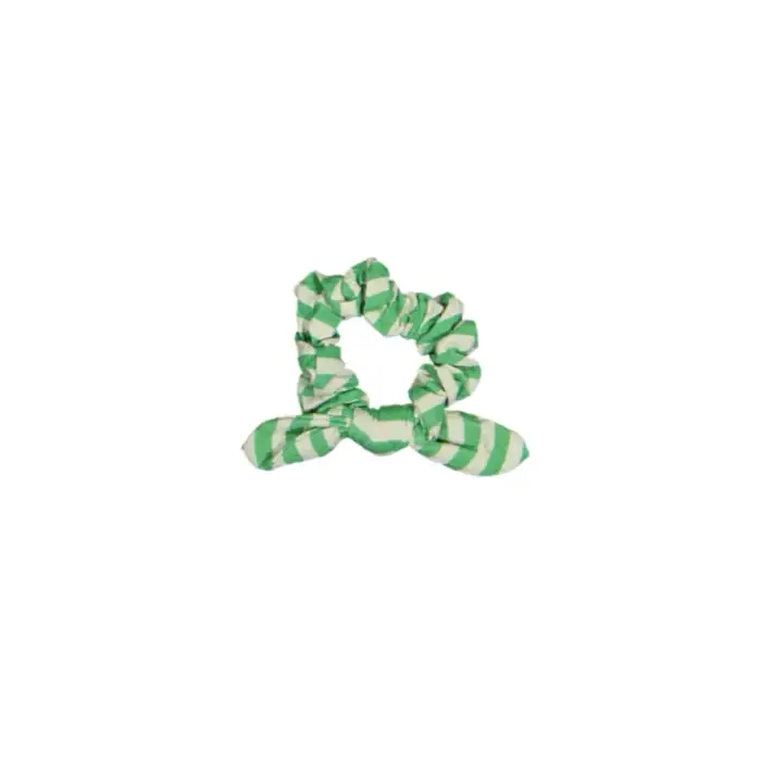 Elastico per capelli bambina Paper Boat Pop stripes Vert