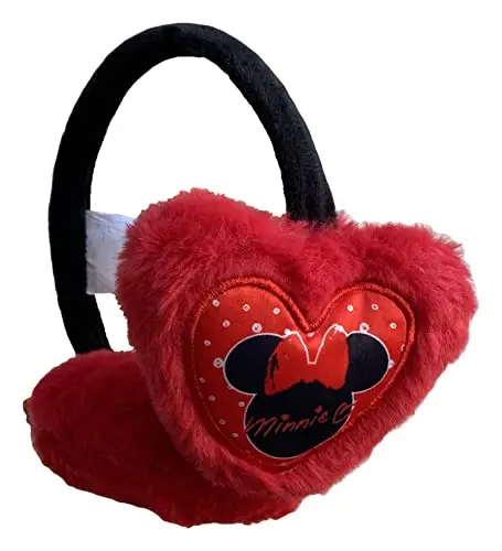 CARTOON Paraorecchie invernale, Disney, cerchietto regolabile, per bambini, protezione per orecchie dal freddo dal vento