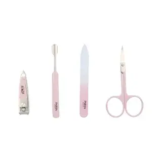 PARSA Beauty Set Of 4 LOV U Manicure Kit Set Of 4 Pink