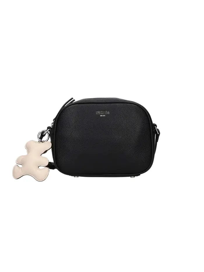Pashbag mini borsa a tracolla donna milly nera con charm teddy