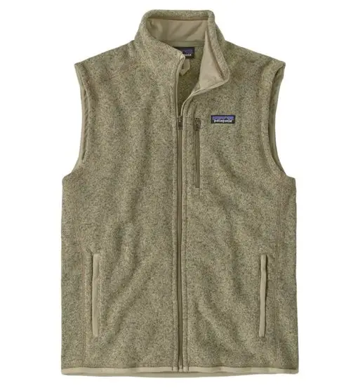 Better Sweater - gilet in pile - uomo Green