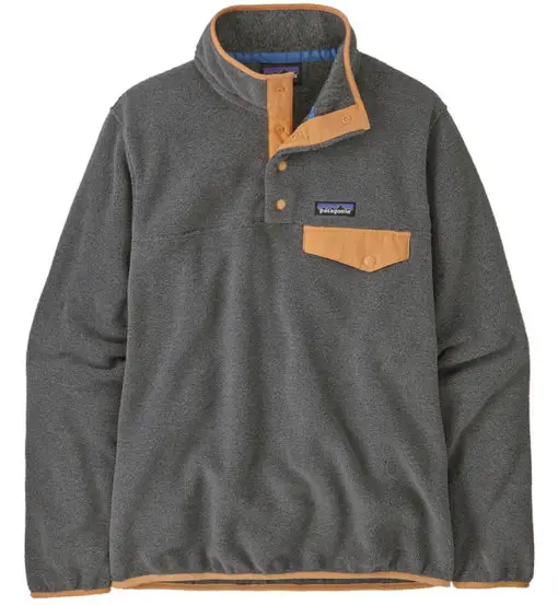 Patagonia Lightweight Synchilla® Snap-T W - felpa in pile - donna Grey
