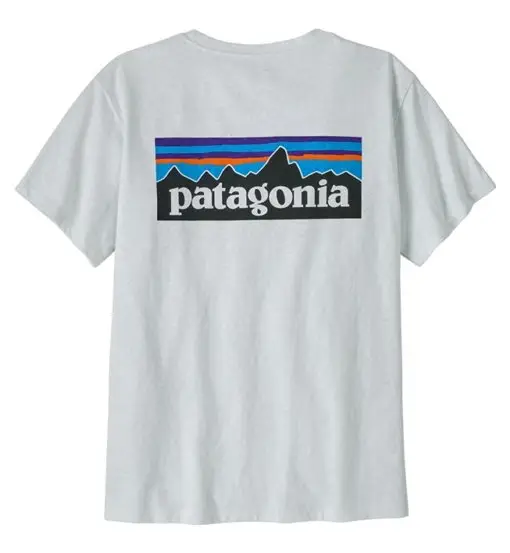 P-6 Logo Responsibili-Tee W - maglia arrampicata - donna White