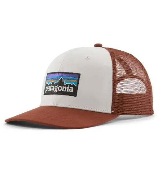 P-6 Logo Trucker - cappellino Dark Brown