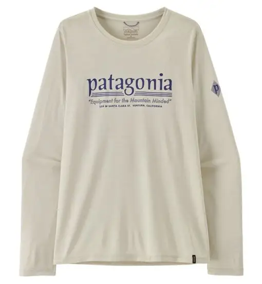 Ws Cap Cool Daily - Hut Tripper - maglia a maniche lunghe - donna Dyno White
