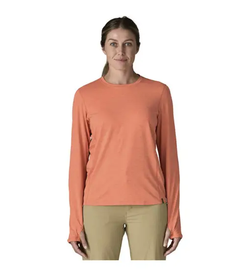 Ws Cap Cool Sun - maglia a maniche lunghe - donna Orange