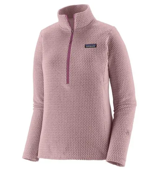Ws R1 Air - felpa in pile - donna Light Pink