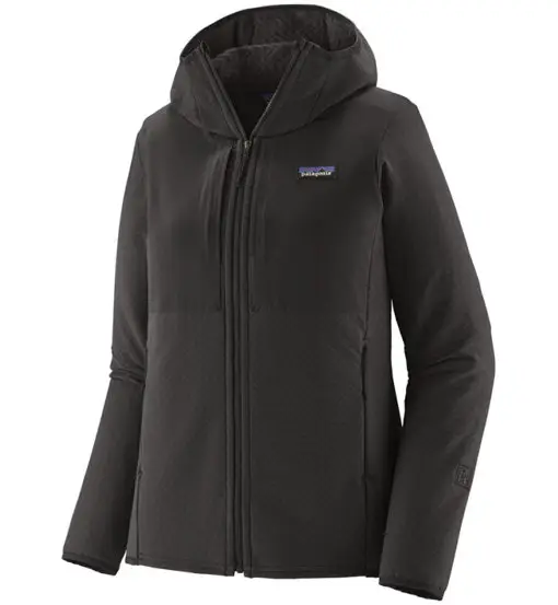 Patagonia Ws R2 CrossStrata Hoody - giacca softshell - donna Black