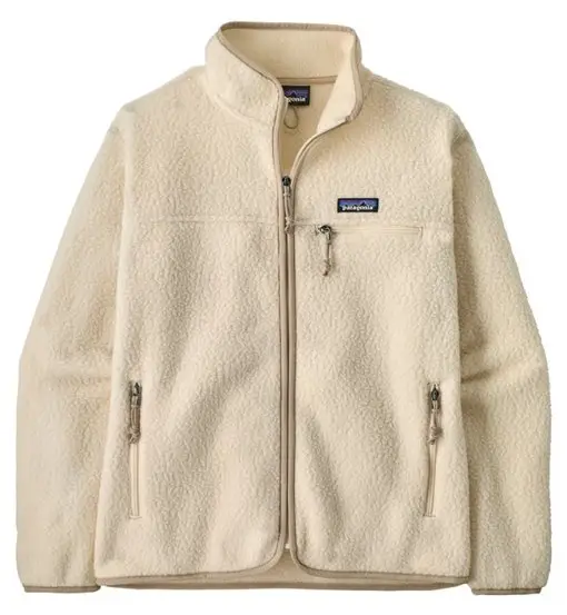 Ws Retro Pile - giacca in pile - donna Dark White