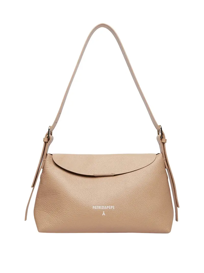 patrizia-pepe borsa a mano da donna - beige