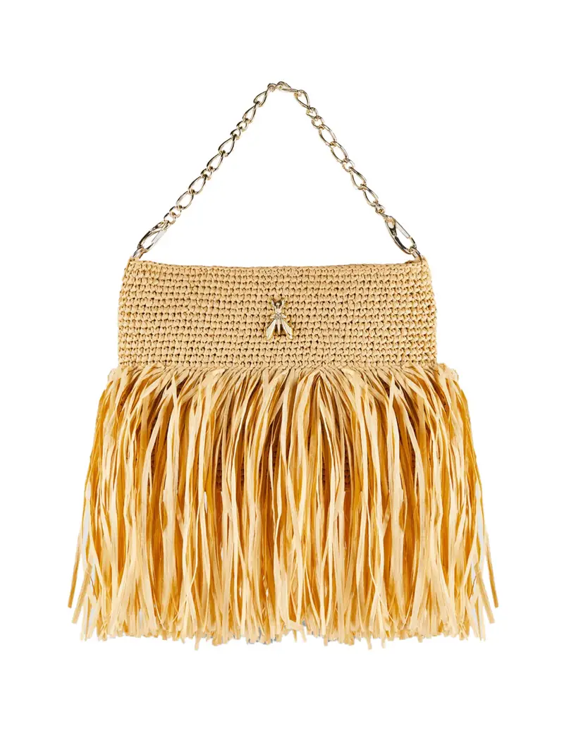 PATRIZIA PEPE Borsa a spalla Donna Beige 2490131