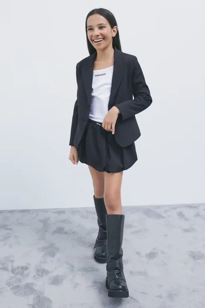 PATRIZIA PEPE Gonna pantalone a palloncino Nero
