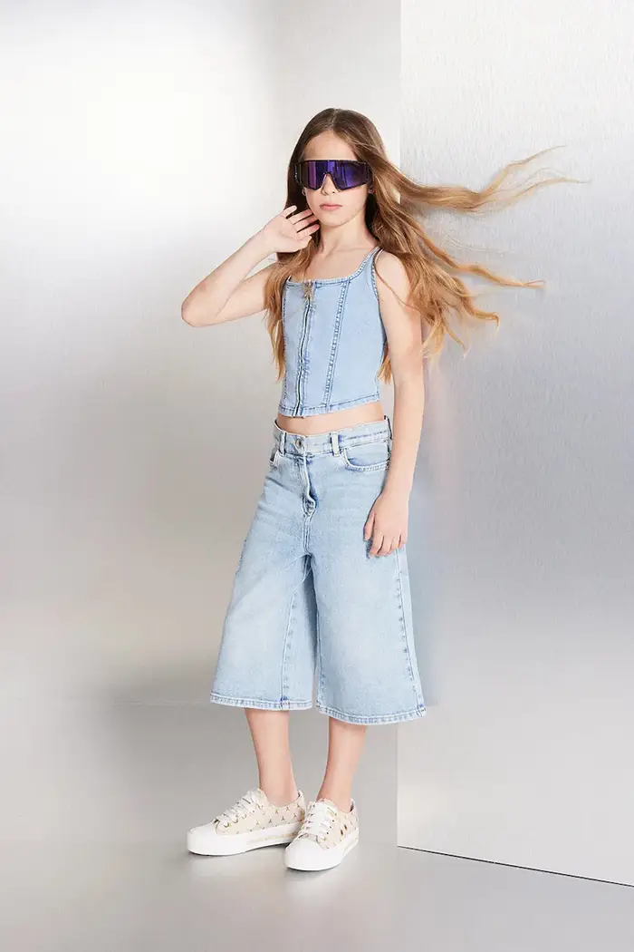PATRIZIA PEPE jeans per bambini CA52 Blu