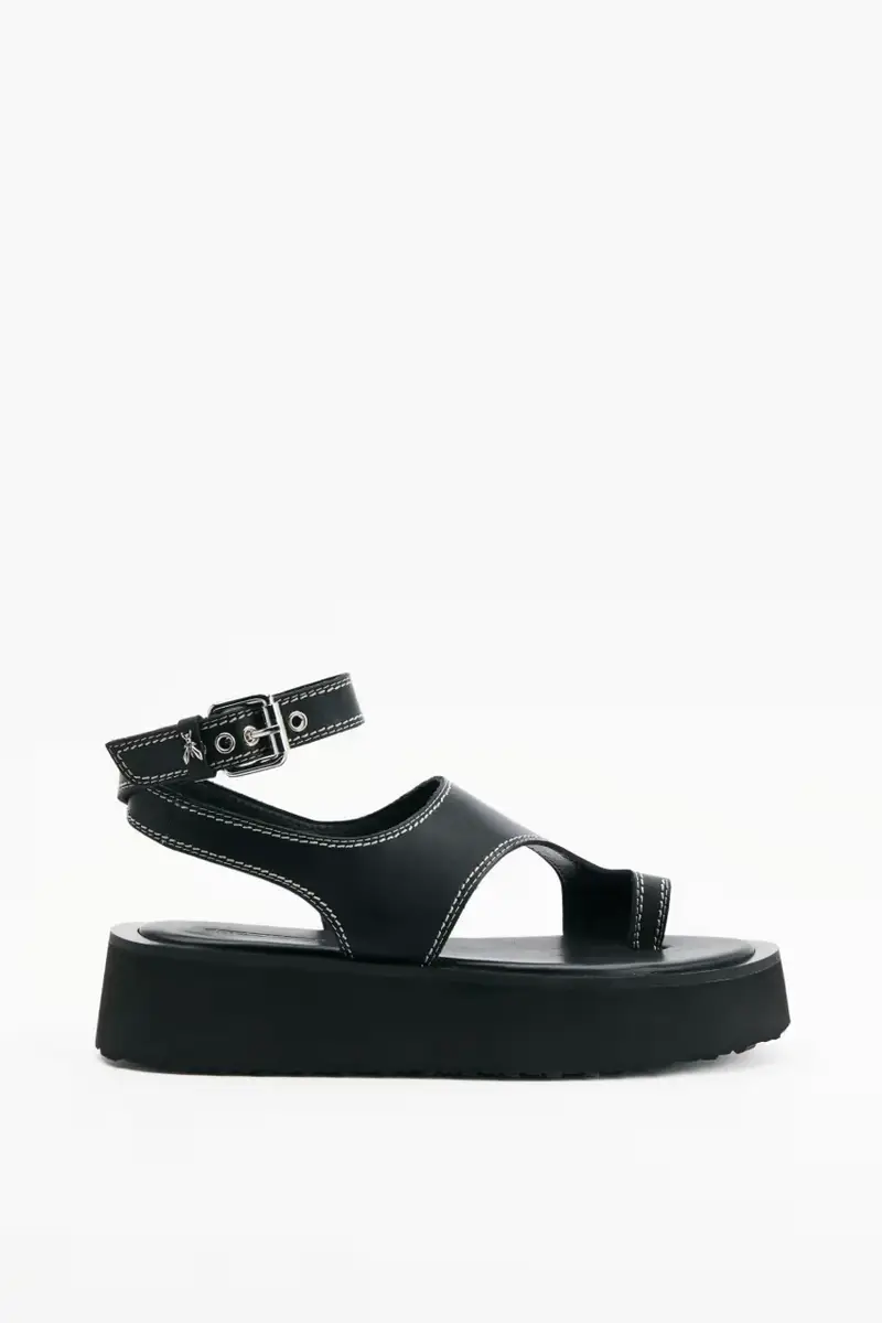 PATRIZIA PEPE Sandali Urban Platform Nero
