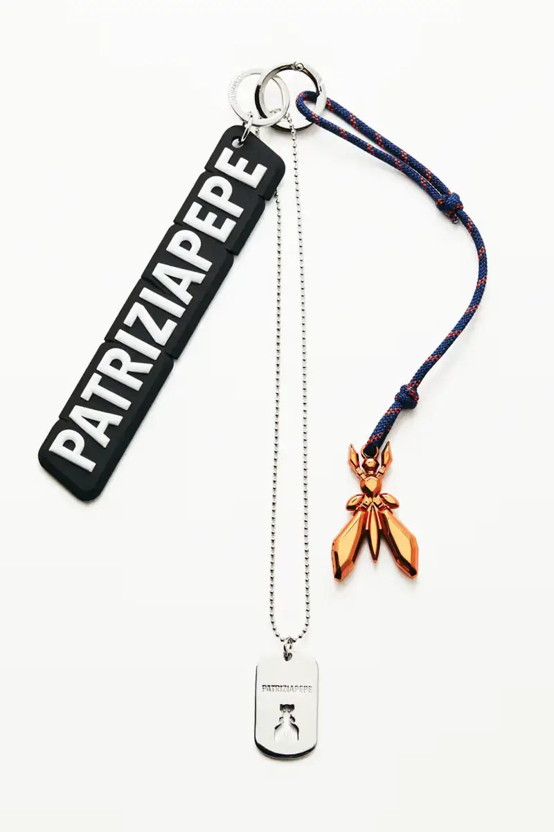 PATRIZIA PEPE Set Portachiavi Nero