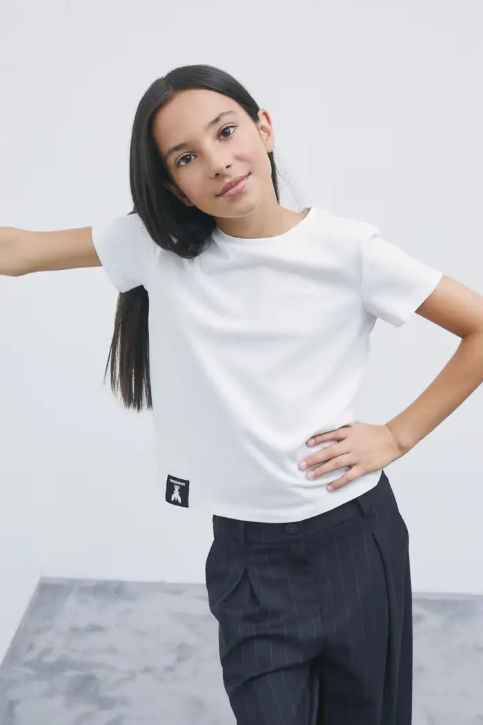 PATRIZIA PEPE T-shirt in cotone Bianco