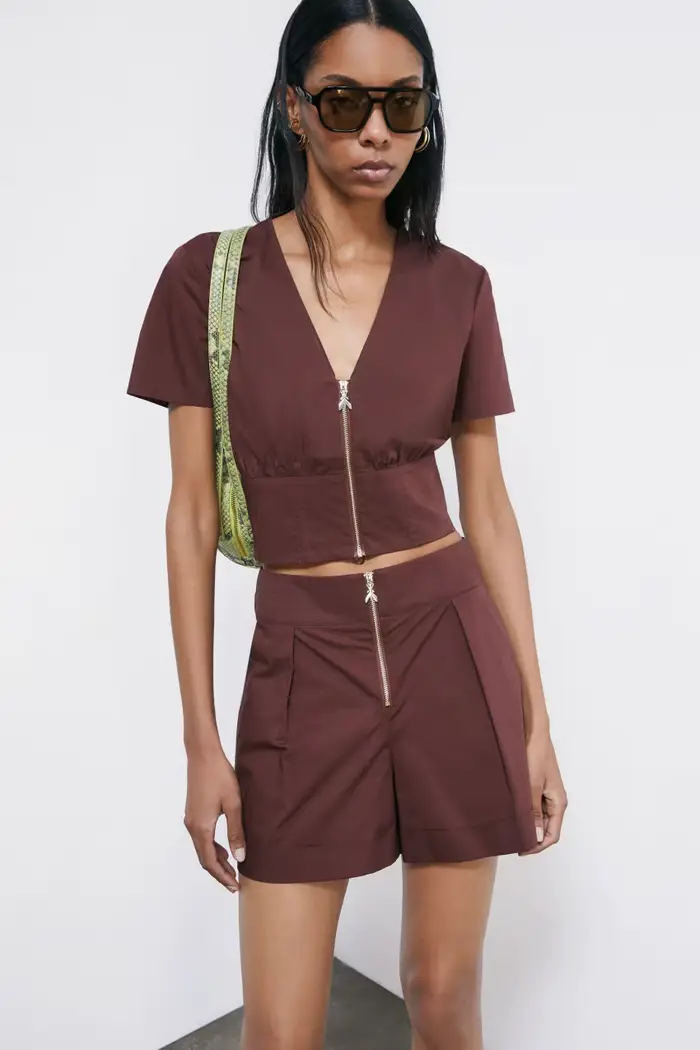 PATRIZIA PEPE Top Marrone 5108367