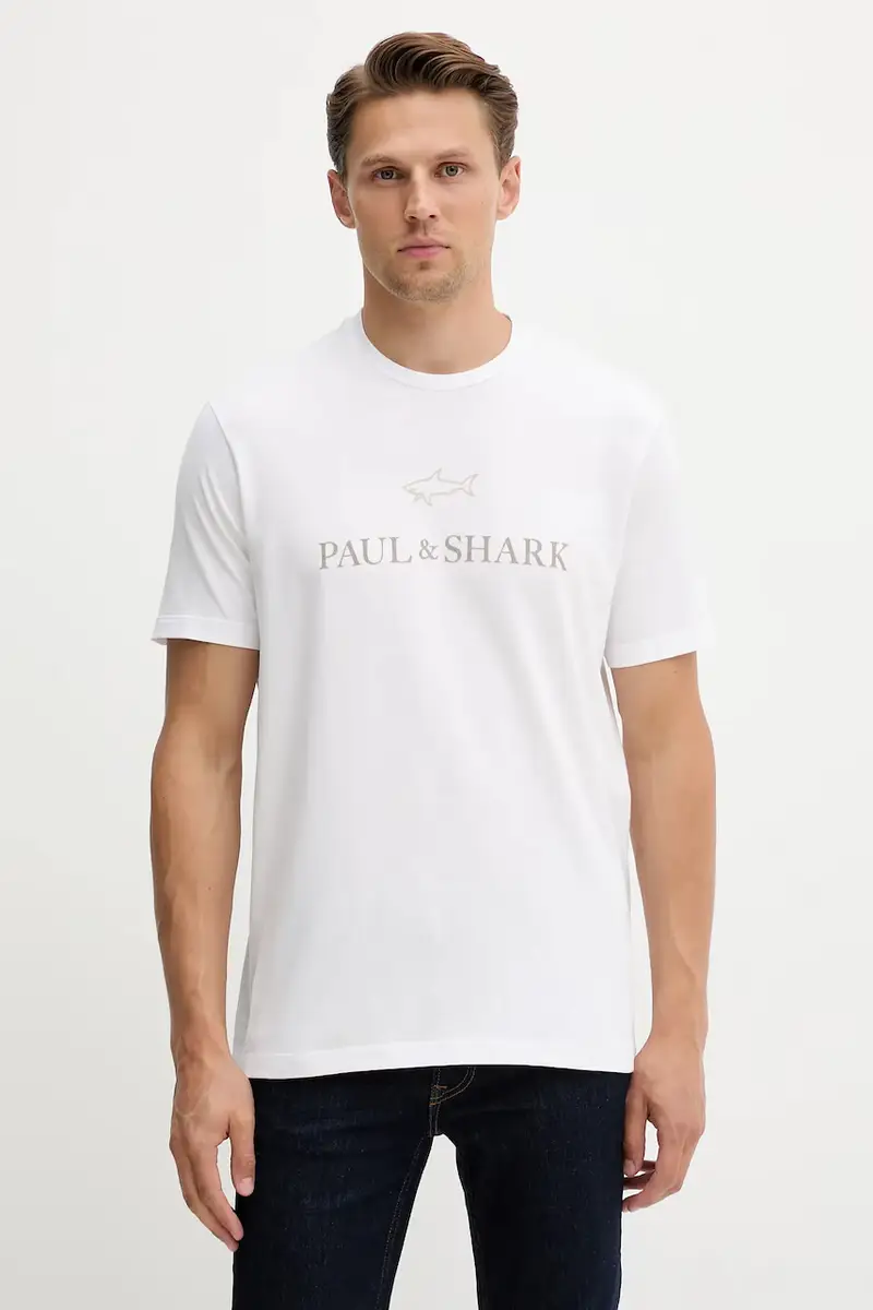 PAUL & SHARK T-shirt Uomo Bianco 3840643