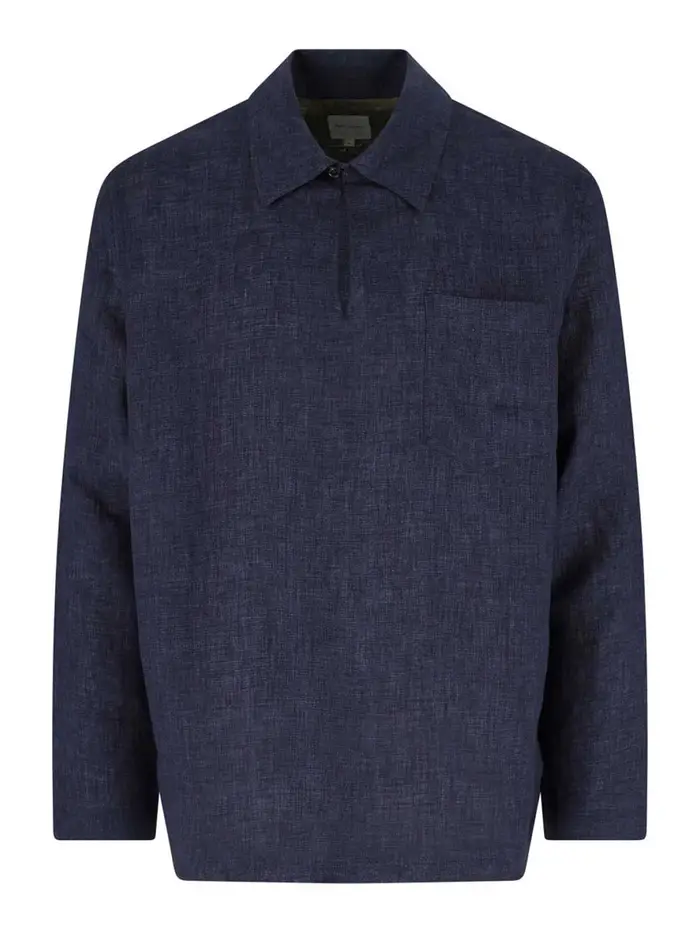 Paul Smith Camicia in lino Blu