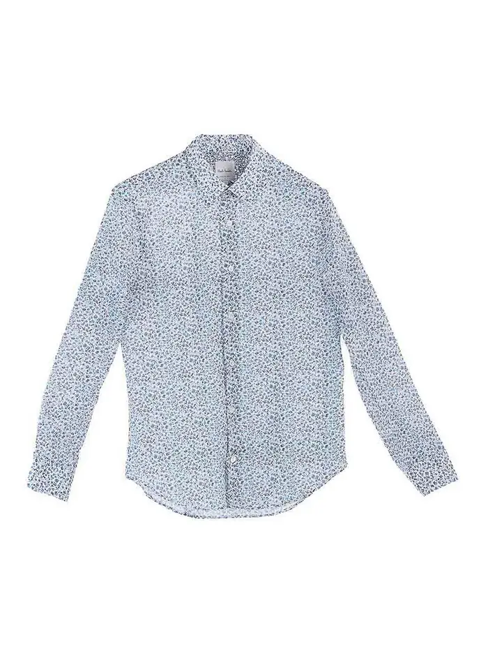 Paul Smith Camicia Liberty Slim Fit Azzurro