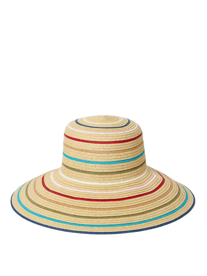 Paul Smith Cappello Raffia Multiriga Classica Ps Beige