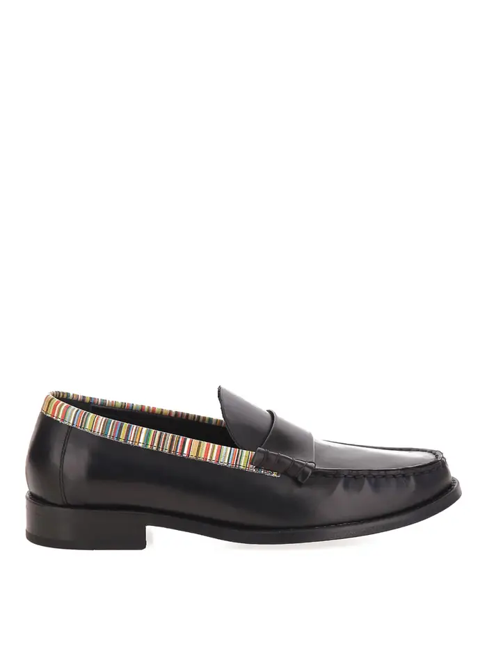 Paul Smith Cassini Signature Stripe Loafers Nero