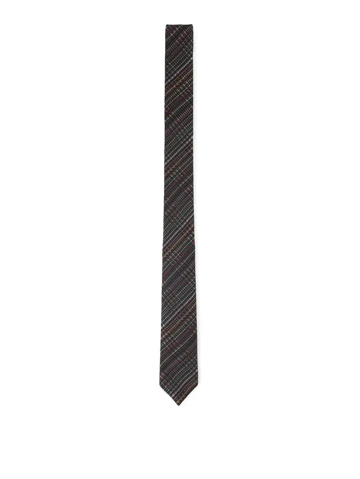 Paul Smith Cravatta a righe caratteristica Multicolore