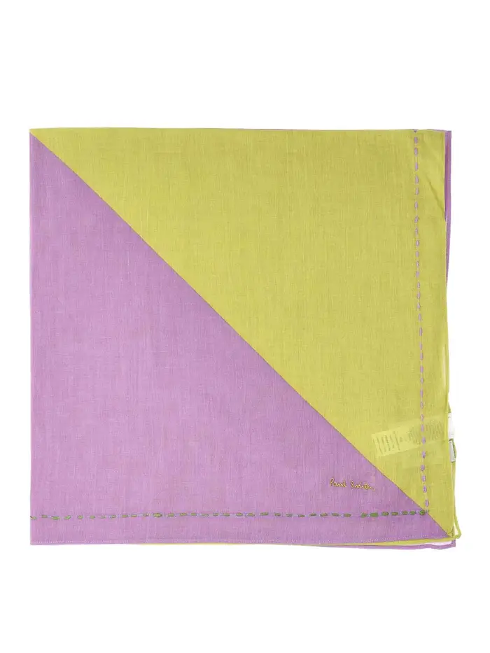 Paul Smith Foulard in cotone Giallo